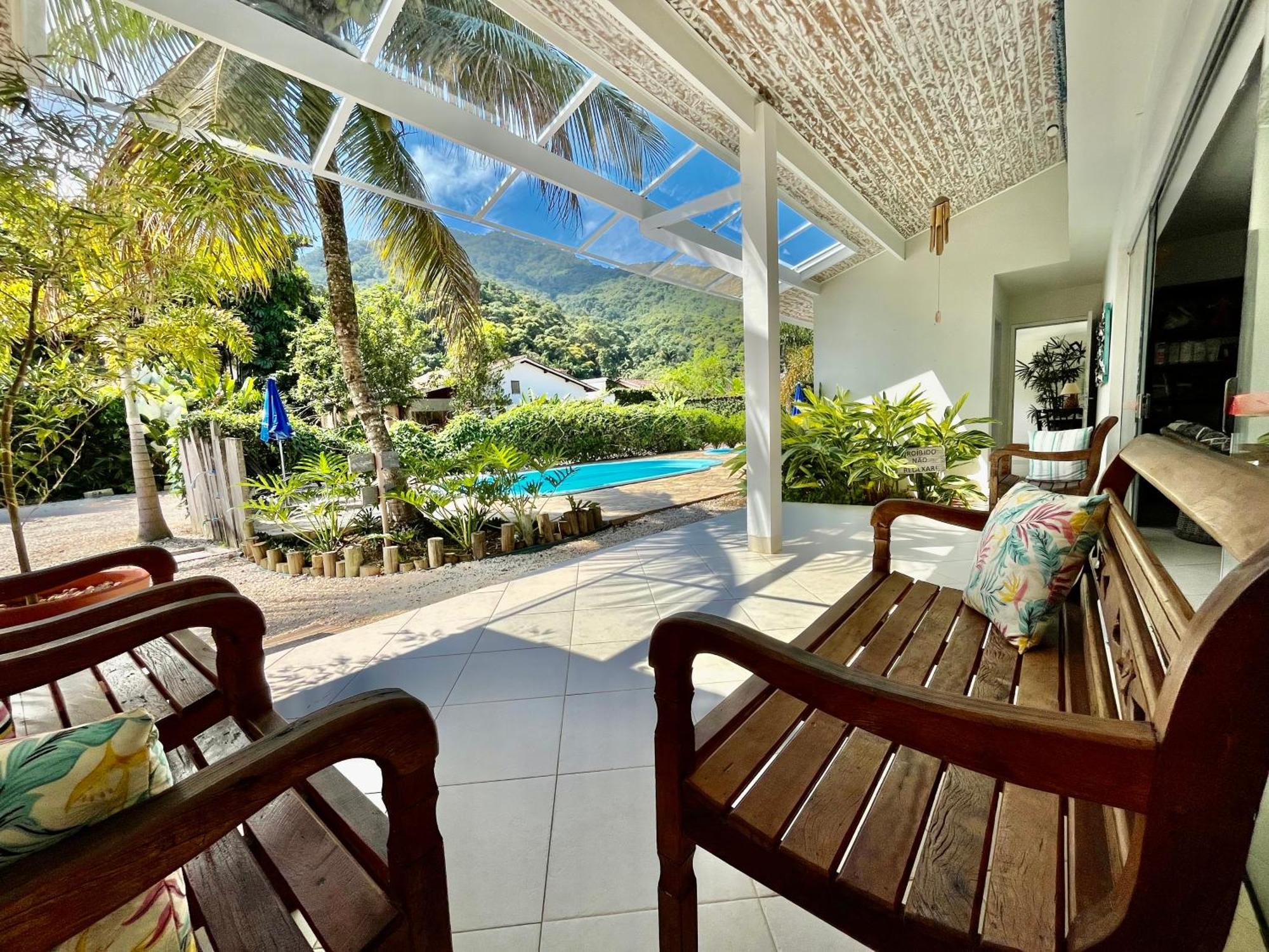 Pousada Baía das Conchas Ubatuba Exterior foto